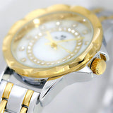 Elegant Lace Women Watch - Golden