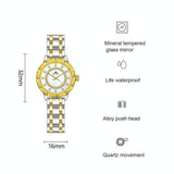 Elegant Lace Women Watch - Golden