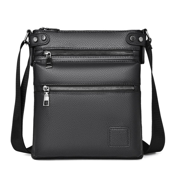 Retro Men's Crossbody Bag Black