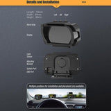 Car Obd Hud Lcd Speedometer Clear Display - English Version
