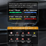 Car Obd Hud Lcd Speedometer Clear Display - English Version