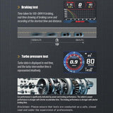 Car Obd Hud Lcd Speedometer Clear Display - English Version