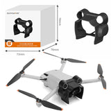 Anti-glare Gimbal Lens Hood for Dji Mini3 Pro - Black