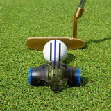 360-degree Rotatable Golf Ball Scriber with 2 Pens - Draw Five Lines