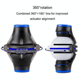 360-degree Rotatable Golf Ball Scriber with 2 Pens - Draw Five Lines