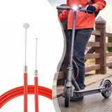 2-pack Rear Disc Brake Cable for Xiaomi Mijia M365 Electric Scooter - Red