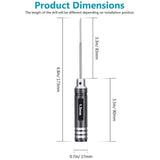 Drone Repair & Disassembly Tool - Inner Hex T6 / T9 Screwdriver