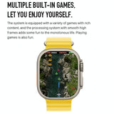 1.5 Inch Silicone Band Smart Watch Bluetooth Call / Heart Rate / Blood Pressure / Blood Oxygen - Black