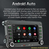 7 Inch Car Mp5 Player With Carplay / Android Auto - F9070 Black