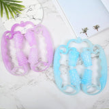 2-Pack Ring Leg Clamp Massager For Yoga & Fitness - Blue