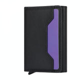 10x6x3cm Secure Brush Card Bag - Compact and Protective - Black