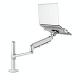 Adjustable Laptop Monitor Stand Mount - Aluminum Alloy - Black