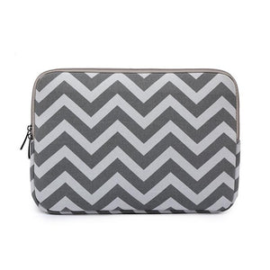 10 Wavy Pattern Notebook Liner Bag - Wavy Design - Gray