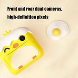 Mini Dual-lens Digital Camera Toy for Kids - Front & Rear