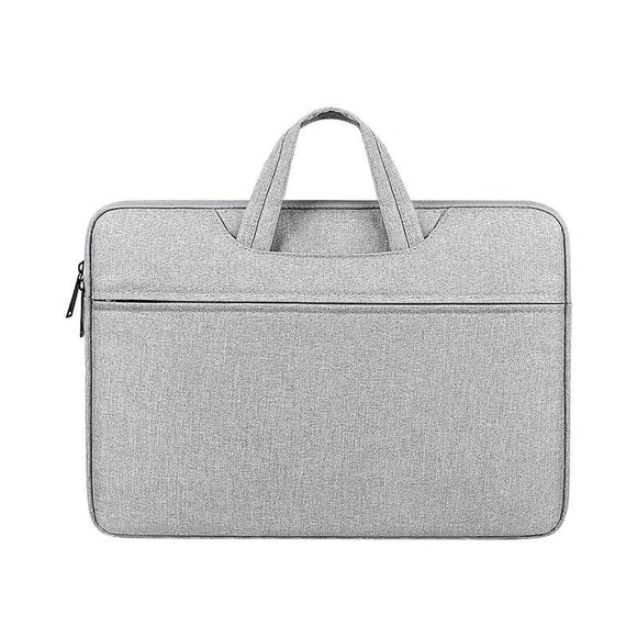 13.3 Inch Waterproof Laptop Handbag with Shock-absorbing Capacity - Grey