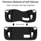 Anti-Slip Silicone Case For Steam Deck - Black