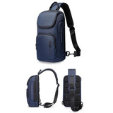 Lightweight Men Crossbody Bag For Business Essentials - Blue