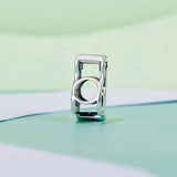 925 Sterling Silver Hollow Cat Beads Cute Animal Accessory