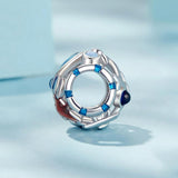 925 Sterling Silver Marine Shell Creature Hollow Diy Beads