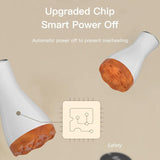 9-Speed Electric Hot Compress Massager For Whole Body Gua Sha - Red