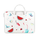 13.3 Inch Lightweight Printed Laptop Bag in Pu Material - Ice Cream