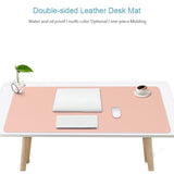 Double Sided Pu Mouse Pad Table Mat 100 X 44Cm - Royal Blue+Army Green