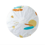 Modern Minimalist Floral Floor Fan Cover - 48cm - Yellow