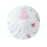 Modern Minimalist Floral Floor Fan Cover - 48cm - Yellow