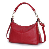 Stylish Middle Aged Women Shoulder Bag - Red