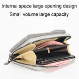 Versatile Women Cell Phone Crossbody Wallet - Black