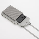 Versatile Women Cell Phone Crossbody Wallet - Black