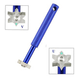 Sharpen your Wedges with Strong Golf Grooving Tool - Blue