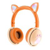 7.1 Surround Sound Cat Ear Gaming Headset With Mic - Black