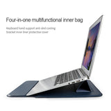 13.3 Inch Multifunctional Notebook Liner Bag in Pu Material - Royal Blue