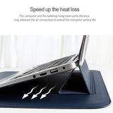 13.3 Inch Multifunctional Notebook Liner Bag in Pu Material - Royal Blue