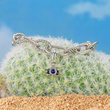 925 Sterling Silver Openable Camera Bead Bracelet