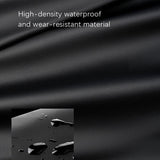 Waterproof Oxford Messenger Bag For Men - Black