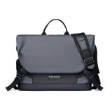 Waterproof Oxford Messenger Bag For Men - Black