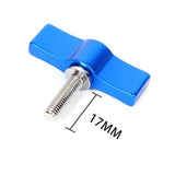 10pcs T-shaped Multi-directional Screw with M4 Aluminum Alloy Handle - Red