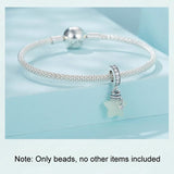 925 Sterling Silver Luminous Star Wishing Bottle Pendant