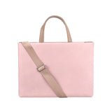 13.3 Inch Lightweight Laptop Bag with Detachable Strap - Pink