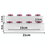 8-attachment Dyson Airwrap Storage Rack in Rose Red