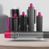 8-attachment Dyson Airwrap Storage Rack in Rose Red