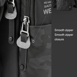 Outdoor Sport Messenger Bag Street Casual Design - Black