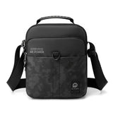 Outdoor Sport Messenger Bag Street Casual Design - Black