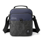 Outdoor Sport Messenger Bag Street Casual Design - Black