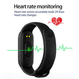 Advanced Health Tracker With Heart Rate Blood Pressure And Sleep Monitoring - Black