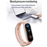 Advanced Health Tracker With Heart Rate Blood Pressure And Sleep Monitoring - Black