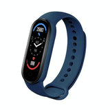 Advanced Health Tracker With Heart Rate Blood Pressure And Sleep Monitoring - Black