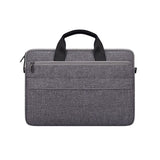 13.3 Inch Laptop Handheld Briefcase Storage Bag - no Shoulder Strap - Black